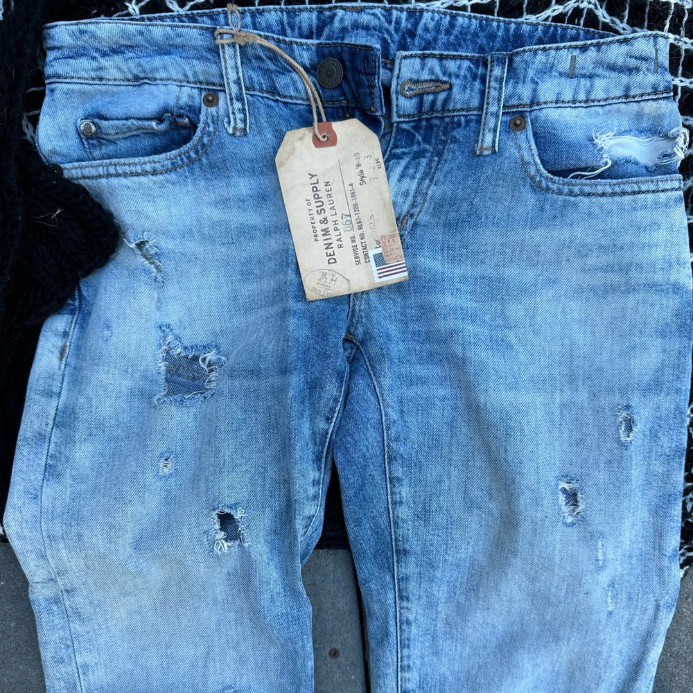Denim & Supply (Denim) size 24. Skinny boyfriend.